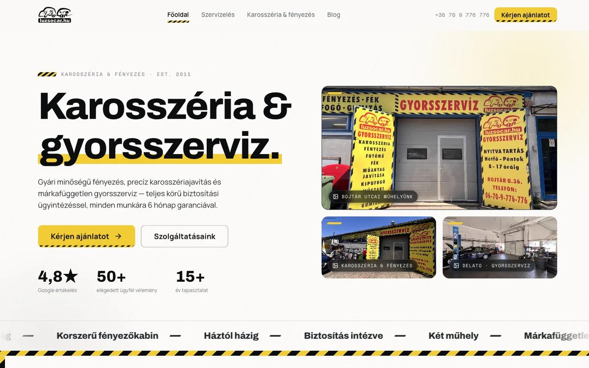 Luzso-Car website